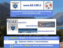Tablet Screenshot of ae-cmi.it